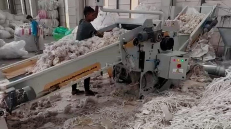 Textile recycling machines and fiber cutting machine manufacturing United Kingdom