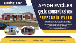 EVCİLER PREFABRİK ÇELİK EVLER