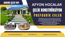 HOCALAR PREFABRİK ÇELİK EVLER