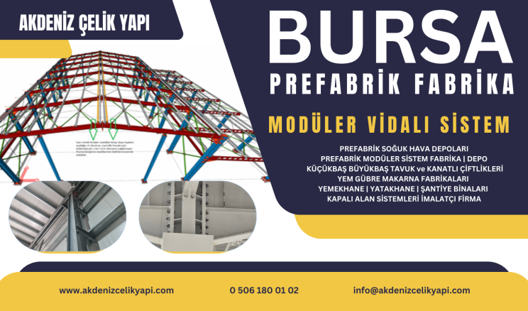 BURSA PREFABRİK MODÜLER FABRİKA